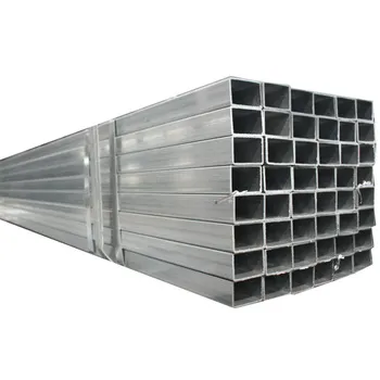 China supply Q195 low carbon black steel square tube/rectangular hollow tubular steel pipe